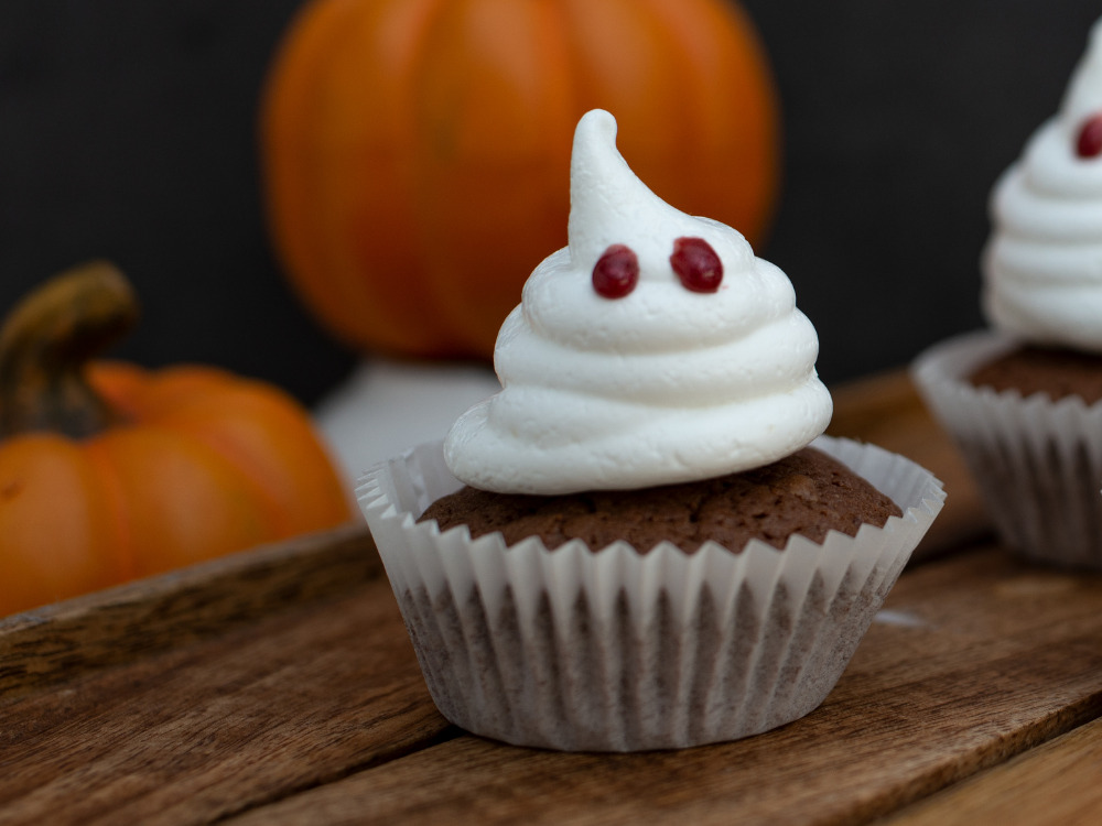 Vegan Halloween cupcakes