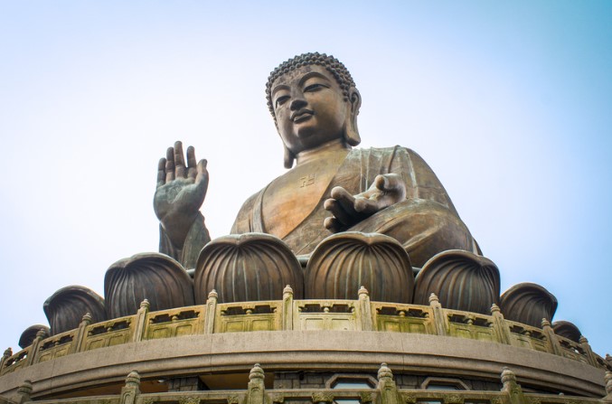 Statue of the Buddha.