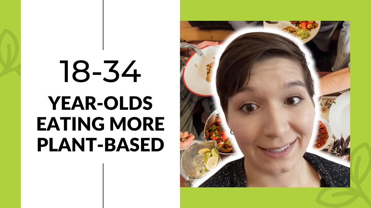 Young people eating more plant-based