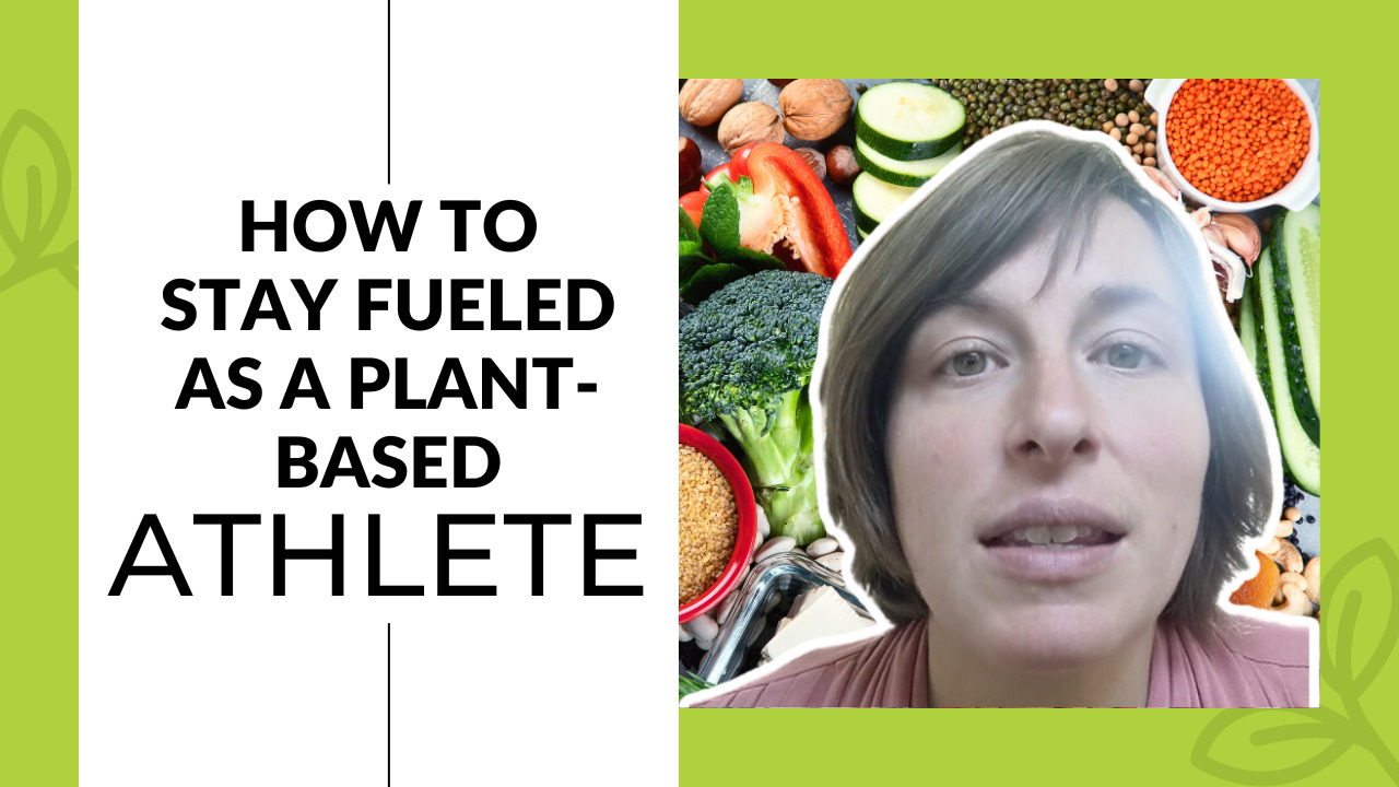 How to stay fueled as a plant-based athlete